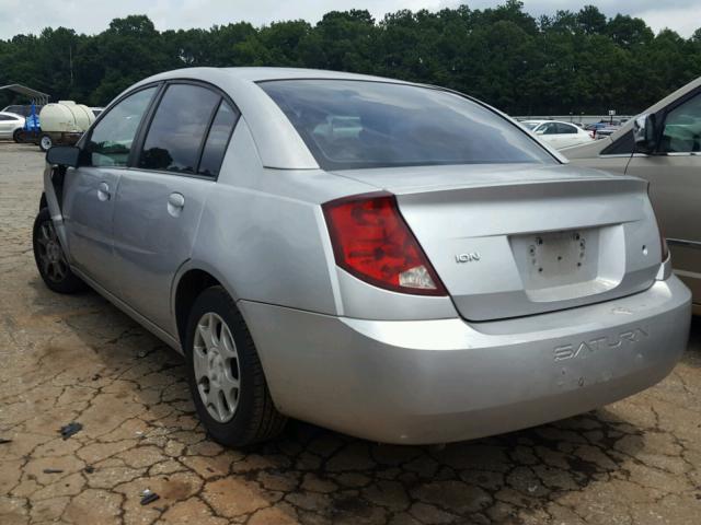 1G8AJ52F53Z101934 - 2003 SATURN ION LEVEL GRAY photo 3