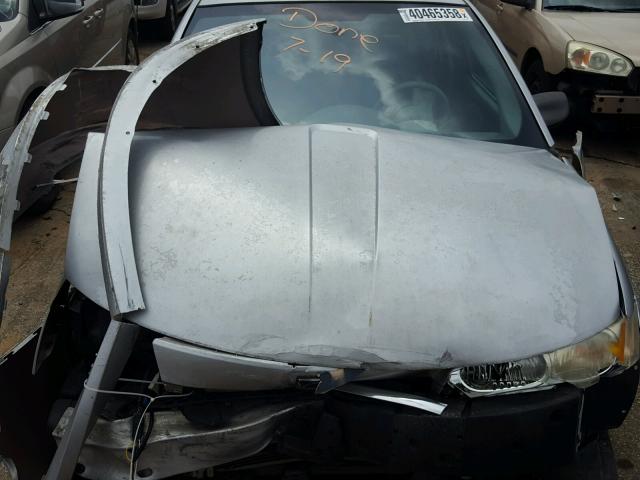 1G8AJ52F53Z101934 - 2003 SATURN ION LEVEL GRAY photo 7