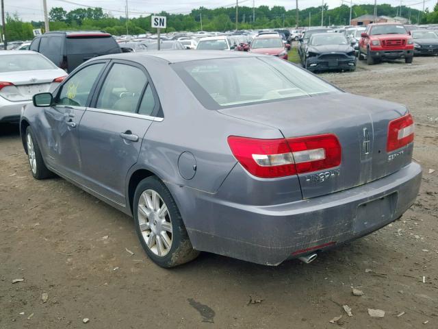 3LNHM26176R617600 - 2006 LINCOLN ZEPHYR GRAY photo 3