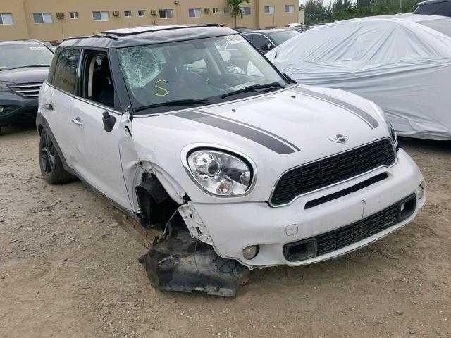 WMWZC3C56EWP29788 - 2014 MINI COOPER S C WHITE photo 1