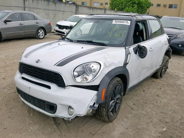 WMWZC3C56EWP29788 - 2014 MINI COOPER S C WHITE photo 2