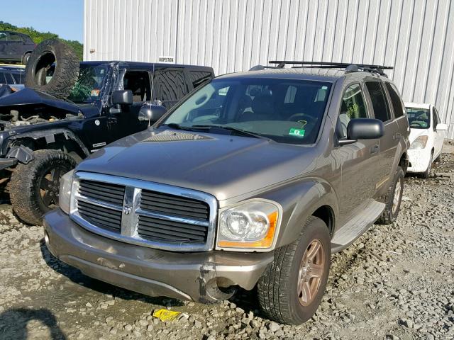 1D4HB58D75F545170 - 2005 DODGE DURANGO LI GOLD photo 2