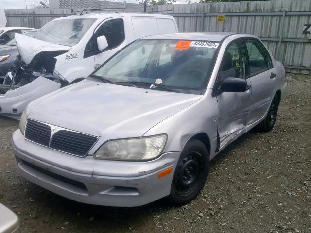 JA3AJ26E73U109051 - 2003 MITSUBISHI LANCER ES SILVER photo 2