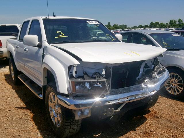 1GCHTDFP2C8138781 - 2012 CHEVROLET COLORADO L WHITE photo 1