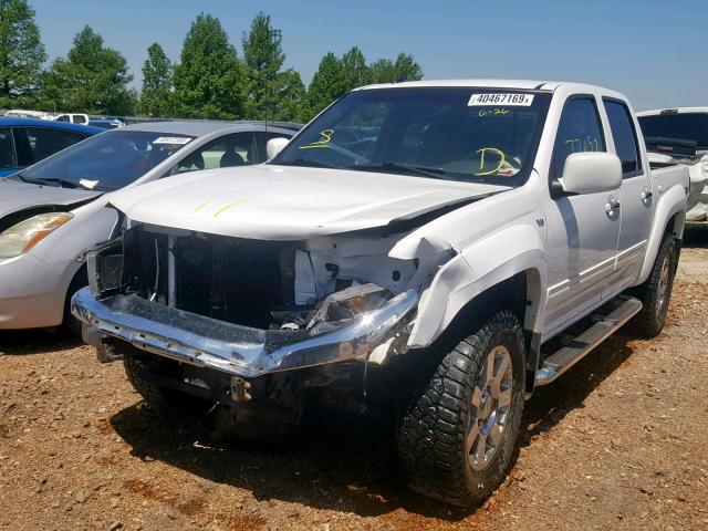 1GCHTDFP2C8138781 - 2012 CHEVROLET COLORADO L WHITE photo 2