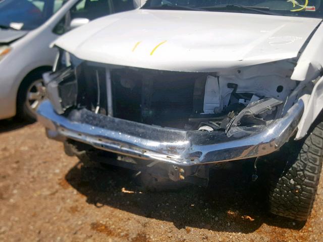 1GCHTDFP2C8138781 - 2012 CHEVROLET COLORADO L WHITE photo 9