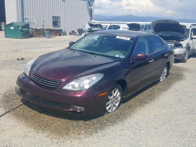 JTHBF30G236020272 - 2003 LEXUS ES 300 MAROON photo 2