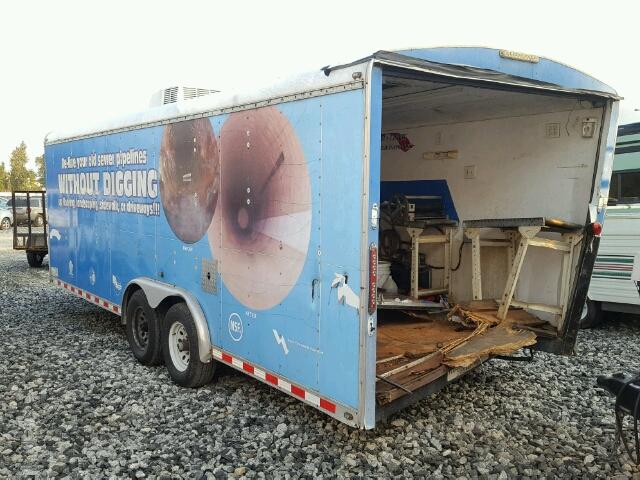 5GLBE22208C000488 - 2012 UTILITY TRAILER Mavi foto 3