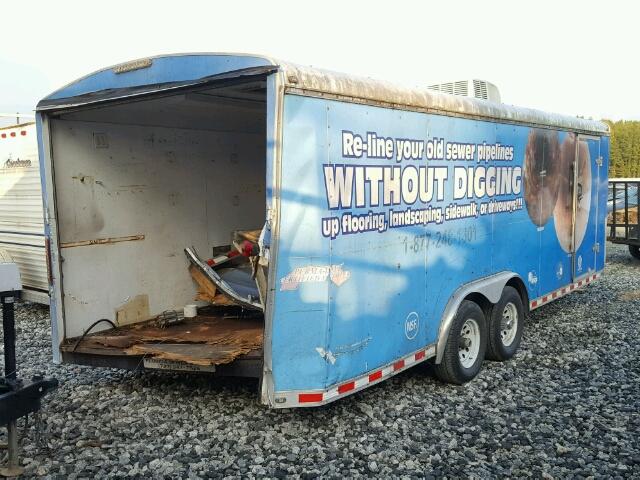 5GLBE22208C000488 - 2012 UTILITY TRAILER Mavi foto 4