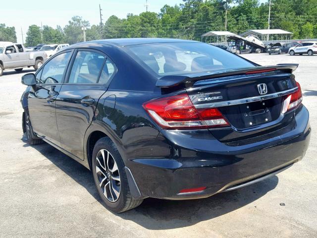 19XFB2F95DE009389 - 2013 HONDA CIVIC EXL 黑色 照片 3