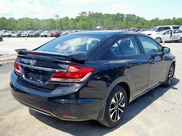 19XFB2F95DE009389 - 2013 HONDA CIVIC EXL 黑色 照片 4