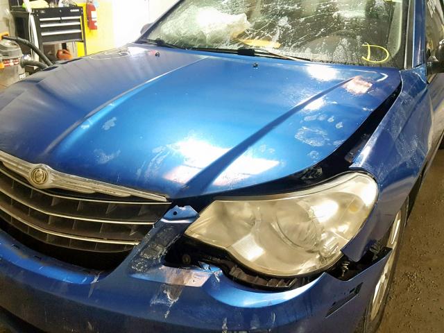 1C3CC4FBXAN183369 - 2010 CHRYSLER SEBRING TO BLUE photo 9