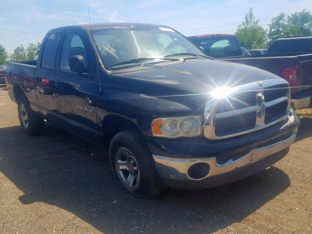 1D7HU18N64J191281 - 2004 DODGE RAM 1500 S BLACK photo 1