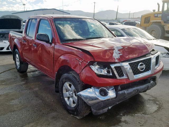 1N6AD0EV2AC414598 - 2010 NISSAN FRONTIER C BURGUNDY photo 1