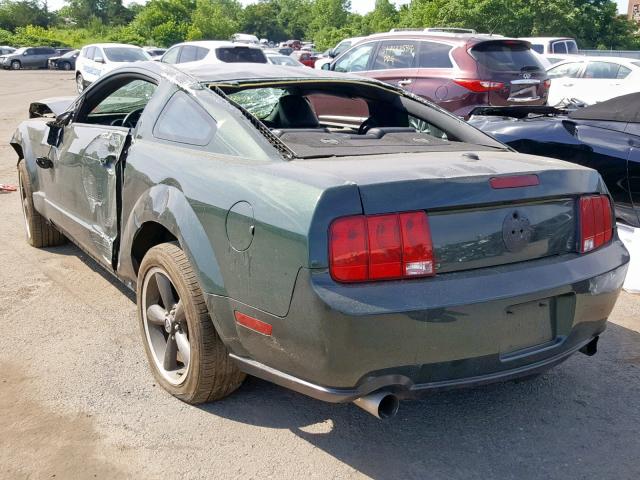 1ZVHT82H185182427 - 2008 FORD MUSTANG GT BLACK photo 3