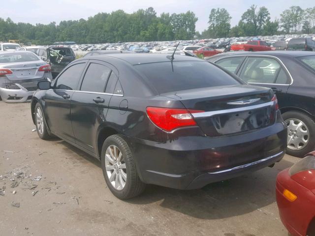 1C3CCBBBXCN120236 - 2012 CHRYSLER 200 TOURIN BLACK photo 3