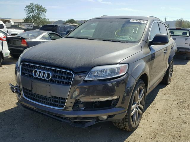 WA1BY74L47D072489 - 2007 AUDI Q7 3.6 QUA BLACK photo 2