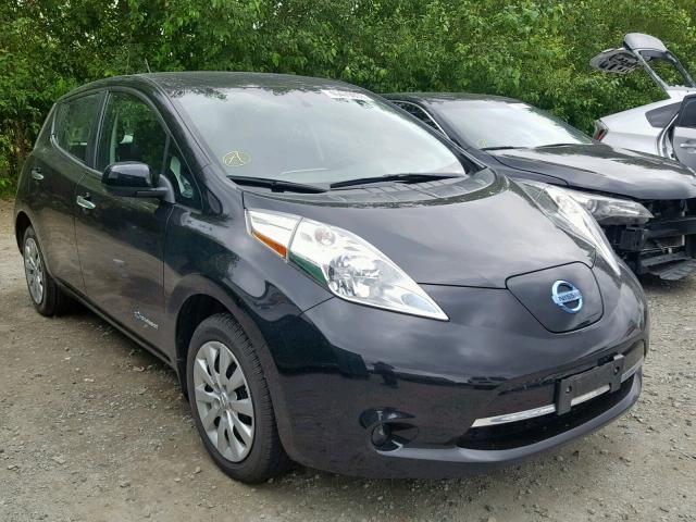 1N4AZ0CP9FC332549 - 2015 NISSAN LEAF S WHITE photo 1