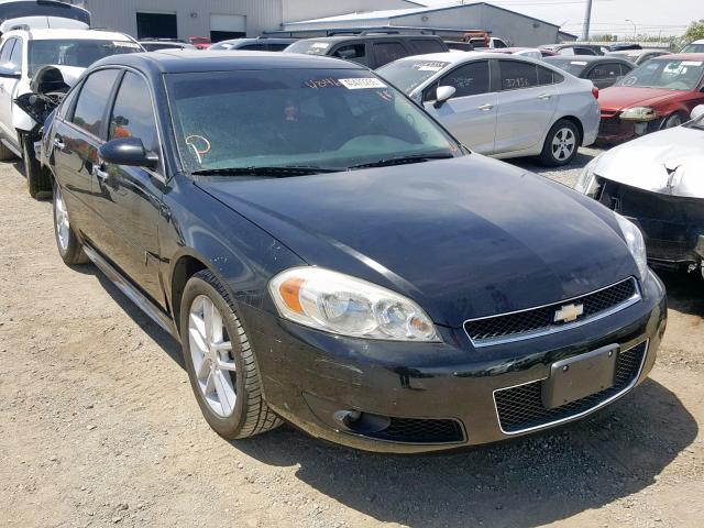 2G1WC5E31C1198011 - 2012 CHEVROLET IMPALA LTZ BLACK photo 1