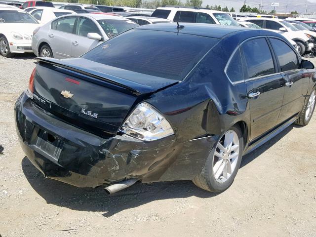 2G1WC5E31C1198011 - 2012 CHEVROLET IMPALA LTZ BLACK photo 4