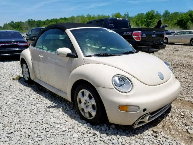 3VWCK21Y03M310140 - 2003 VOLKSWAGEN NEW BEETLE კრემისფერი ფოტო 1