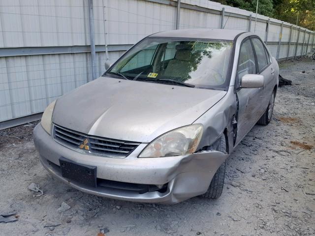 JA3AJ26E76U013022 - 2006 MITSUBISHI LANCER ES SILVER photo 2