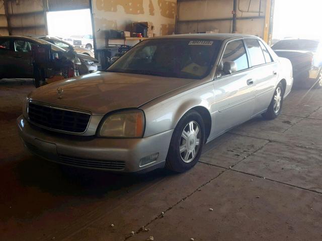 1G6KD57Y44U213542 - 2004 CADILLAC DEVILLE SILVER photo 2