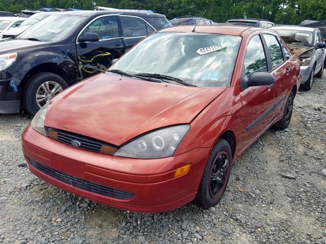 1FAFP33P93W259416 - 2003 FORD FOCUS LX RED photo 2