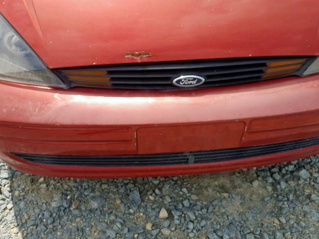1FAFP33P93W259416 - 2003 FORD FOCUS LX RED photo 9