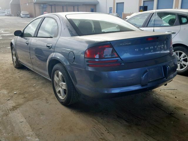 1B3EL46X73N504305 - 2003 DODGE STRATUS SE GRAY photo 3