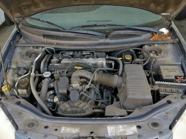 1B3EL46X73N504305 - 2003 DODGE STRATUS SE GRAY photo 7