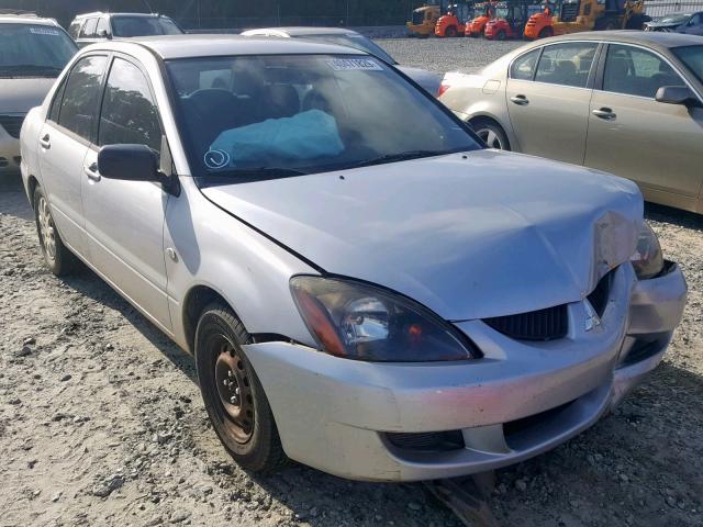 JA3AJ26E14U066828 - 2004 MITSUBISHI LANCER ES SILVER photo 1