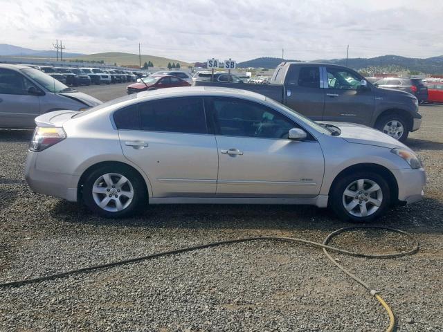 1N4CL21E68C245170 - 2008 NISSAN ALTIMA HYB SILVER photo 9