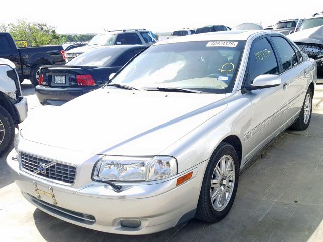 YV1TS592X51410583 - 2005 VOLVO S80 2.5T SILVER photo 2