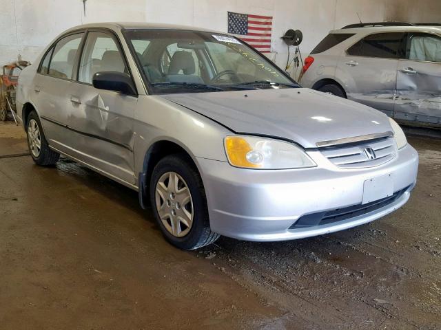 2HGES16423H925543 - 2003 HONDA CIVIC DX SILVER photo 1