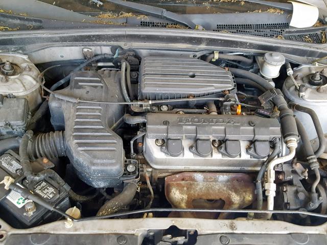 2HGES16423H925543 - 2003 HONDA CIVIC DX SILVER photo 7