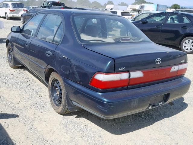 1NXBB02E0VZ604865 - 1997 TOYOTA COROLLA DX GREEN photo 3