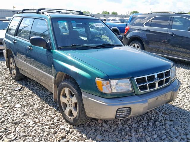 JF1SF6551XH748479 - 1999 SUBARU FORESTER S GREEN photo 1