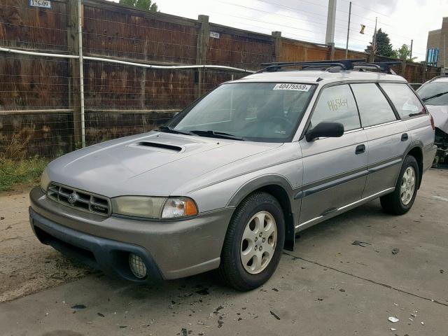 4S3BG6853X6622963 - 1999 SUBARU LEGACY OUT SILVER photo 2