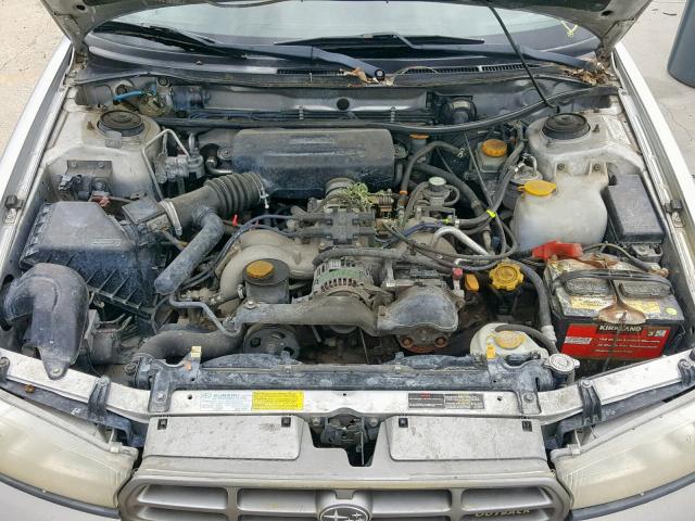 4S3BG6853X6622963 - 1999 SUBARU LEGACY OUT SILVER photo 7