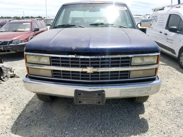 1GTGC24K8KE512690 - 1989 GMC SIERRA C25 BLUE photo 7