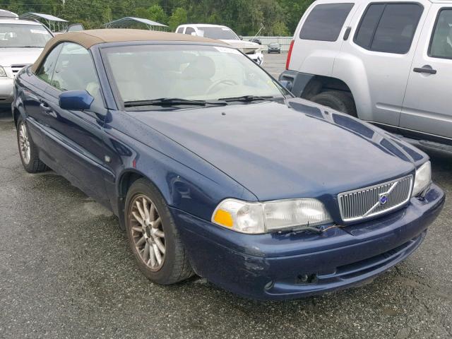 YV1NC56D9YJ009364 - 2000 VOLVO C70 TURBO BLUE photo 1