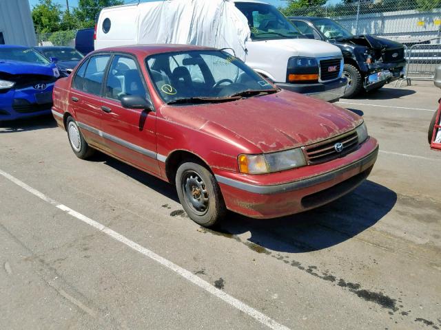 JT2EL44A5M0042721 - 1991 TOYOTA TERCEL LE RED photo 1