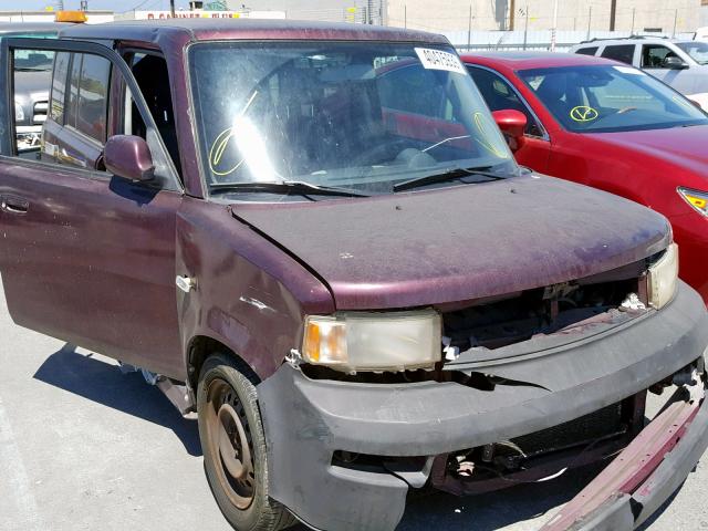 JTLKT324840151387 - 2004 TOYOTA SCION XB 勃艮第红 照片 1