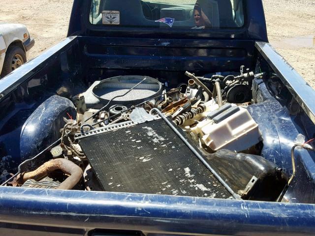 1FTCR10U0VUC50639 - 1997 FORD RANGER BLUE photo 6