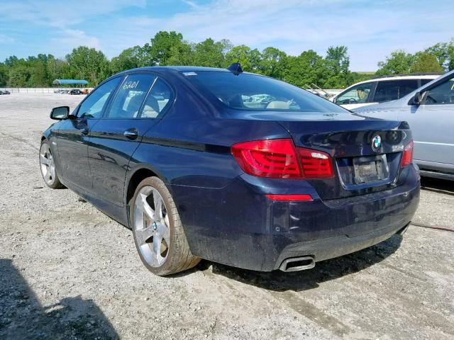 WBAFR9C59DD227064 - 2013 BMW 550 I BLUE photo 3