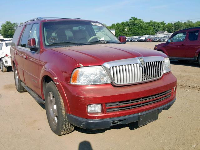 5LMFU28595LJ14992 - 2005 LINCOLN NAVIGATOR 红色 照片 1