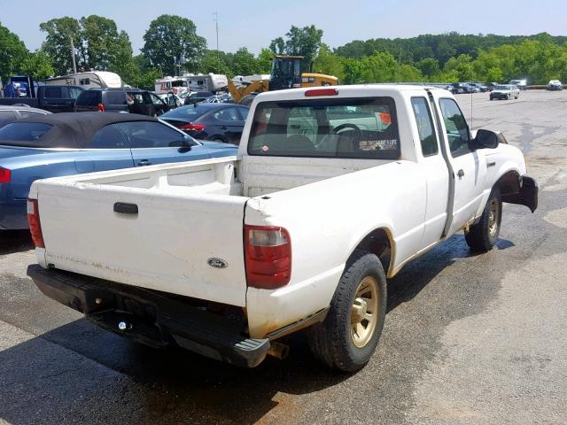 1FTYR14U25PA68889 - 2005 FORD RANGER SUP WHITE photo 4