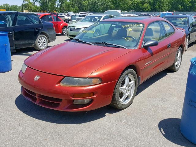 4B3AU52NXWE117112 - 1998 DODGE AVENGER ES MAROON photo 2