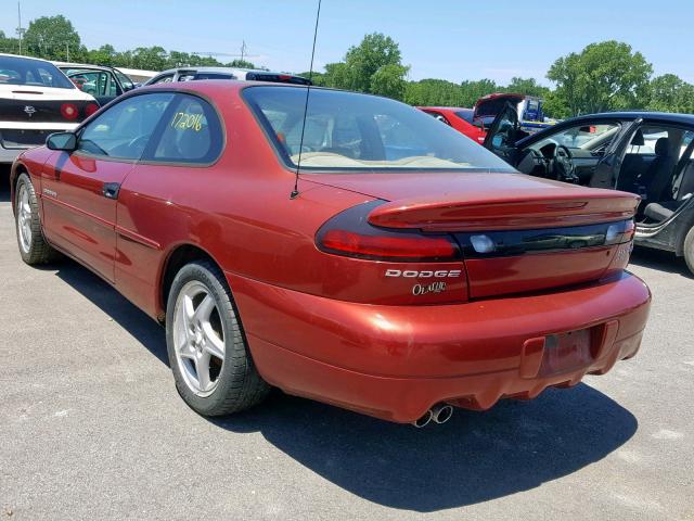 4B3AU52NXWE117112 - 1998 DODGE AVENGER ES MAROON photo 3